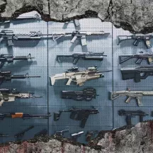 Affiche personnalisée Mur D'armes 2