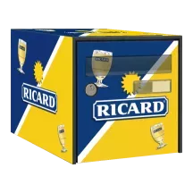 Sticker boîte aux lettres personnalisé Boisson Marseillaise Jaune