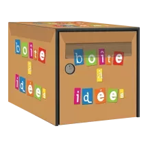 Sticker boîte aux lettres personnalisé Boîte à Idées