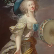 Affiche personnalisée Peinture 18e siècle - Élisabeth Vigée Le Brun - Portrait d'une danseuse