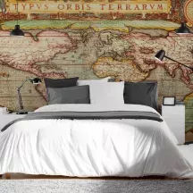 Papier Peint Panoramique Carte Ancienne 2