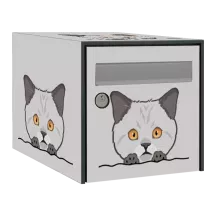 Sticker boîte aux lettres personnalisé British Shorthair