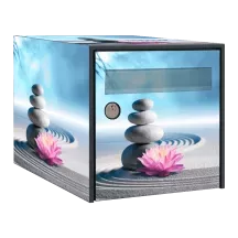 Sticker boîte aux lettres personnalisé Zen