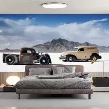 Papier Peint Panoramique Hotrod Lac Salé