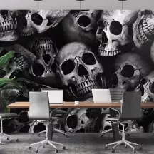 Papier Peint Panoramique Tête de Mort Skull 2