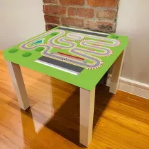 Sticker Table IKEA LACK Circuit automobile enfant 2