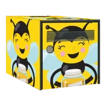 Sticker boîte aux lettres personnalisé Abeilles 2