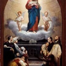 Affiche personnalisée Peinture 19e siècle Romain Cazes - Esquisse pour l'église de la Trinité : Le Bon pasteur