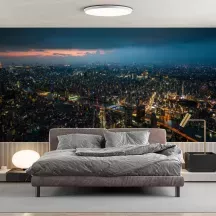 Papier peint Panoramique Paris Nuit