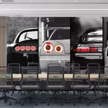 Papier Peint Panoramique Voiture JDM Feu Arrière