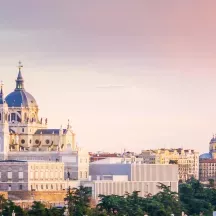 Affiche personnalisée Madrid