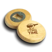 Décapsuleur personnalisé – "It's beer time"