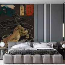 Papier Peint Panoramique Estampe 19e siècle Utagawa Kuniyoshi - Kyōto