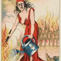 Affiche personnalisée Estampe - La Commune