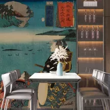 Papier Peint Panoramique Estampe 19e siècle Utagawa Kuniyoshi