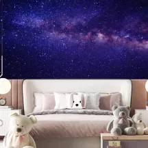 Papier Peint Panoramique Espace Nuit