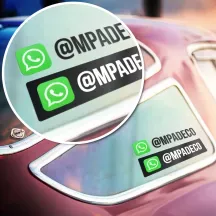 Sticker Whatsapp Couleur personnalisé