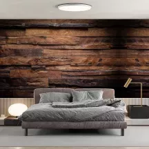 Papier peint Panoramique planches de bois