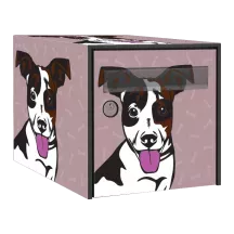 Sticker boîte aux lettres personnalisé Jack Russell 2