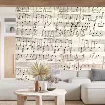 Papier Peint Panoramique Partition