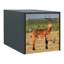 Sticker boîte aux lettres personnalisé Gazelle