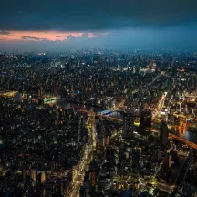 Affiche personnalisée Paris Nuit