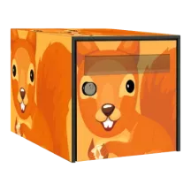 Sticker boîte aux lettres personnalisé Écureuil