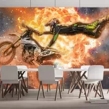 Papier Peint Panoramique Moto MX Cross