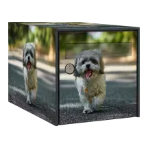 Sticker boîte aux lettres personnalisé Shih Tzu 3