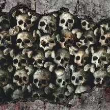 Affiche personnalisée Mur de Cranes