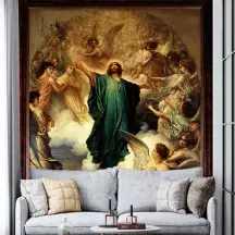 Papier Peint Panoramique Peinture 19e siècle Gustave Doré - L'Ascension