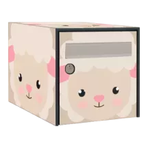 Sticker boîte aux lettres personnalisé Mouton