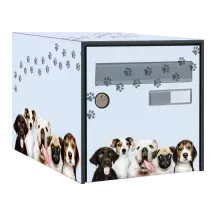 Sticker boîte aux lettres personnalisé Chien