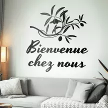 Lettrage mural personnalisé