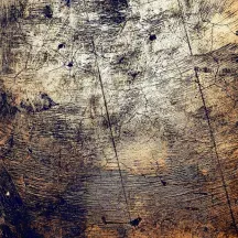 Affiche personnalisée Metal frotté