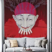 Papier Peint Panoramique Peinture - Publicité Cigarettes Fabriken