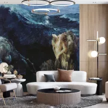 Papier Peint Panoramique Peinture 19e siècle Ary Renan - Charybde et Scylla