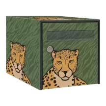 Sticker boîte aux lettres personnalisé Guepard 2