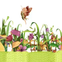 Affiche personnalisée Jardin de Fée