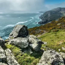 Affiche personnalisée Montagne Océan