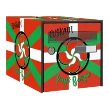 Sticker boîte aux lettres personnalisé Pays Basque