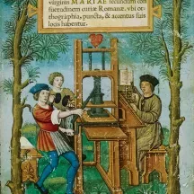 Affiche personnalisée Peinture 19e siècle - Imprimeurs