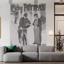Papier Peint Panoramique Estampe 19e siècle - Cycles petitpas