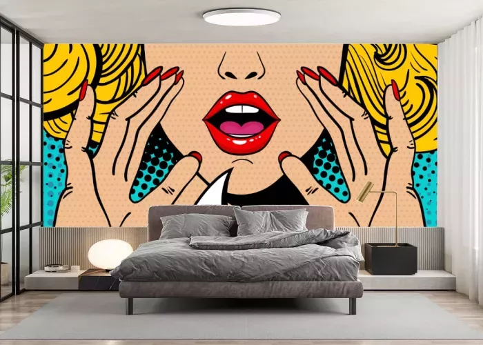 Papier Peint Panoramique Pop Art