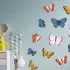 Stickers Fille Papillons