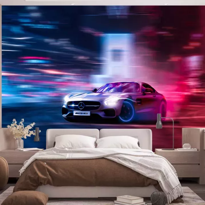 Papier Peint Panoramique Mercedes AMG GT