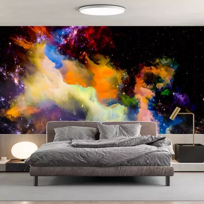 Papier Peint Panoramique Univers Abstrait 3