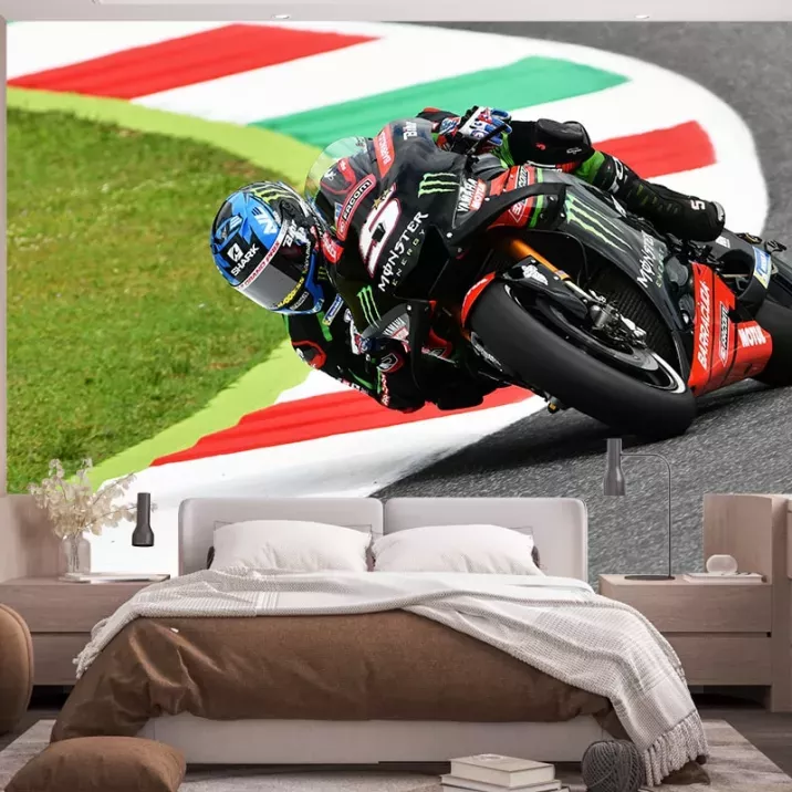 Papier Peint Panoramique Moto GP Johann Zarco