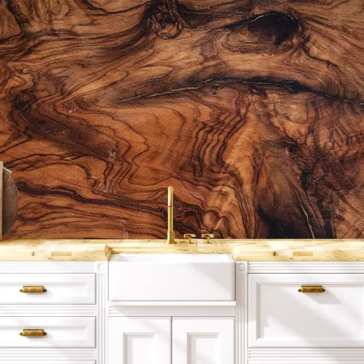 Papier peint Panoramique Bois texturé