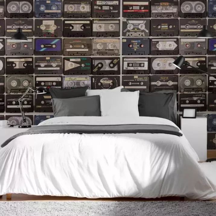 Papier Peint Panoramique Cassettes